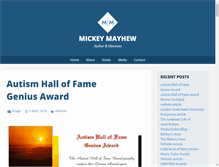 Tablet Screenshot of mickeymayhew.com